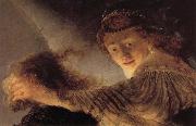 Rembrandt van rijn Details of the Blinding of Samson china oil painting reproduction